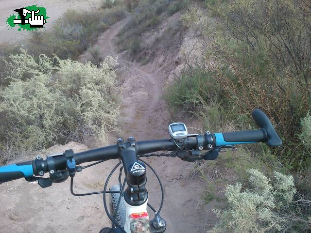 Haciendo un poco de XC en el circuito de Los Tableros