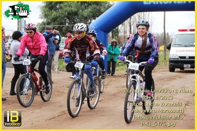 RURAL BIKE EN LEANDRO N. ALEM.( 21 Julio 2013)