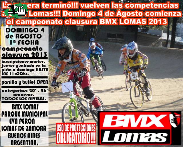 COMIENZO CAMPEONATO CLAUSURA en Lomas de Zamora, Buenos Aires, Argentina