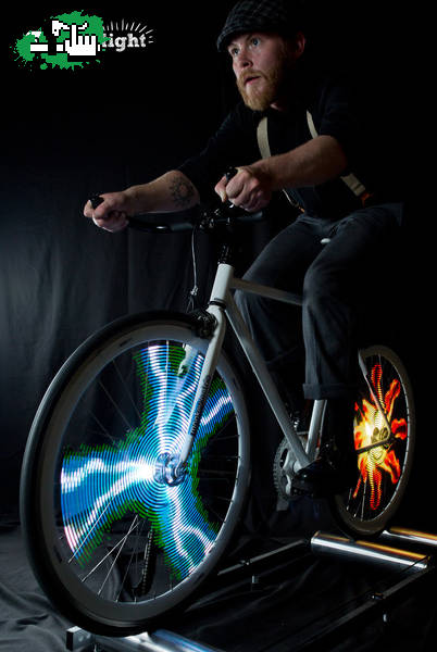 Monkey Light Pro - Bicycle Wheel Display System