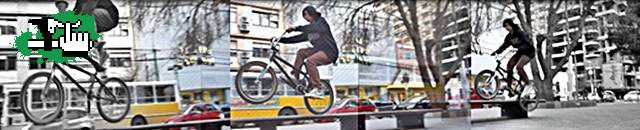 Feeble Manual crankflip en Neuquén, Neuquén, Argentina