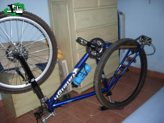 poniendo el primer parche