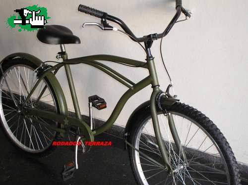 Inducir cobertura Ejemplo Bicicleta De Paseo Estilo Antiguo Militar Rodados Terraza usada en Venta -  BTT
