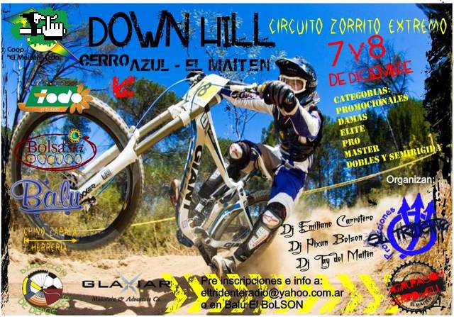 Downhill ZorritoExtremo en El Maitén, Chubut, Argentina