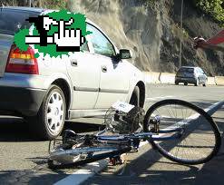 Accidente en bicicleta