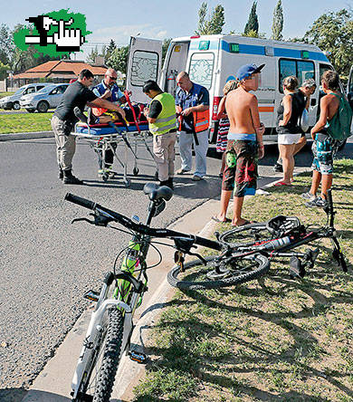 Un ciclista atropellado en Santa Rosa, La Pampa, Argentina