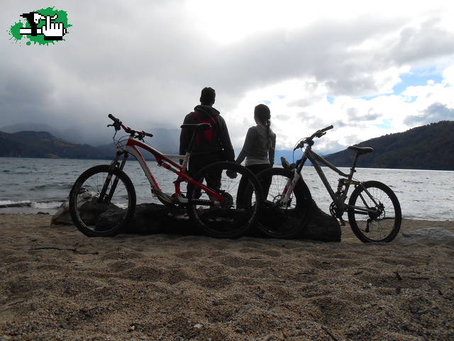 Una postal de vacaciones. en Lacar, Neuqun, Argentina