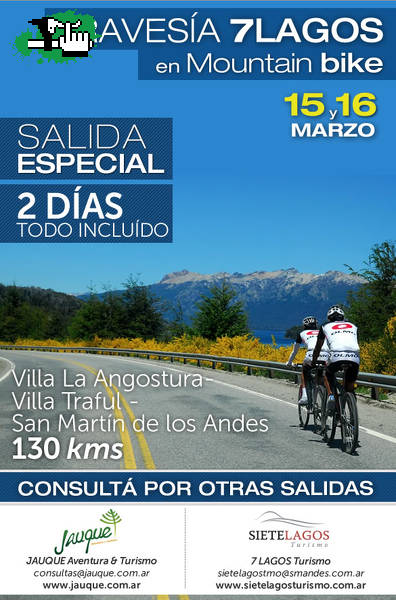 Ruta 40-  7 Lagos en Moutain Bike