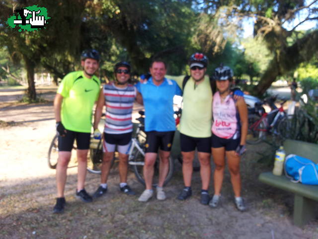 bicicleteada con amigos de Corr y Chac en Corrientes, Corrientes, Argentina