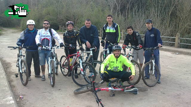 con el team LOS PEDALINES en Berazategui, Buenos Aires, Argentina