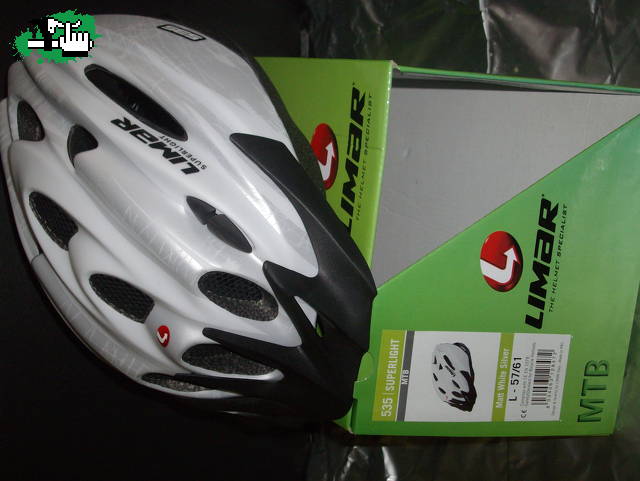 Casco Casco LIMAR 535  Superlight, Talle L , 57-61 cms,nuevo en caja.