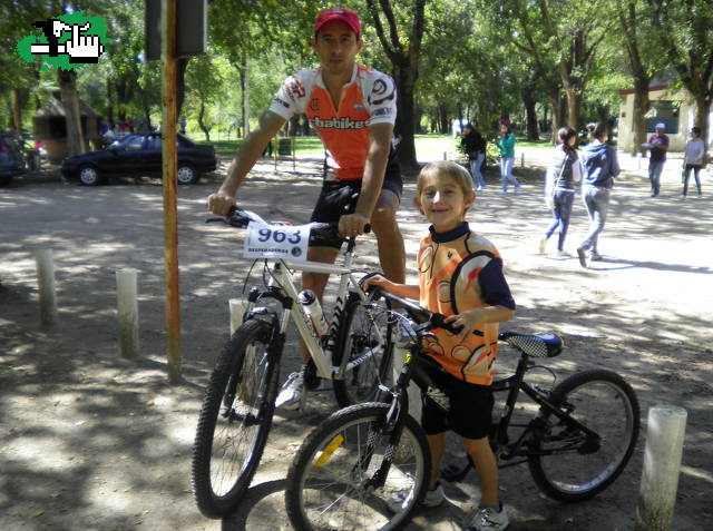 Padre & Hijo debutando en MTB