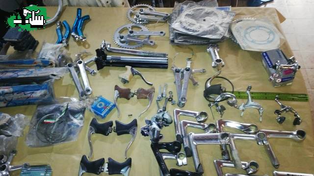 lote materiales de ciclistaarg Manubrio, Stem,Acople lote materiales