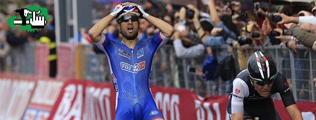 Giro de Italia 2014...Etapa 4...Gana francés Nacer Bouhanni