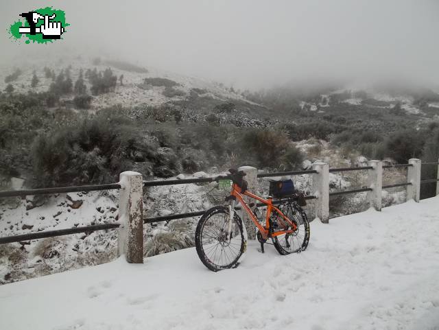 Nieve en Sierra de la Ventana