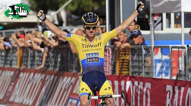 Giro de Italia 2014...Etapa 11 de 21...Gana australiano Michael Rogers...Lder: Cadel Evans.