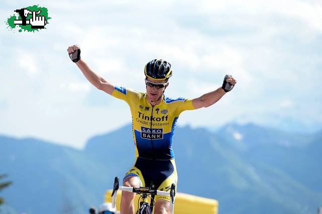 Giro de Italia 2014...Etapa 20 de 21...Gana australiano Michael Rogers...Líder: Nairo Quintana.