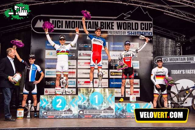 Absalon alcanza récord de 29 victorias en la Copa del Mundo XCO
