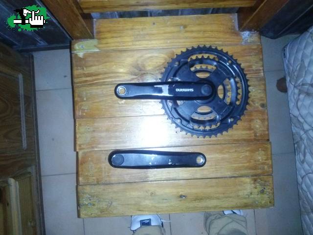 permuto plato y palanca shimano sis