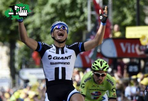 Tour de Francia 2014...Etapa 1...Gana alemán Kittel y es Líder.