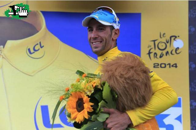 Tour de Francia 2014...Etapa 2...Gana Vincenzo Nibali.