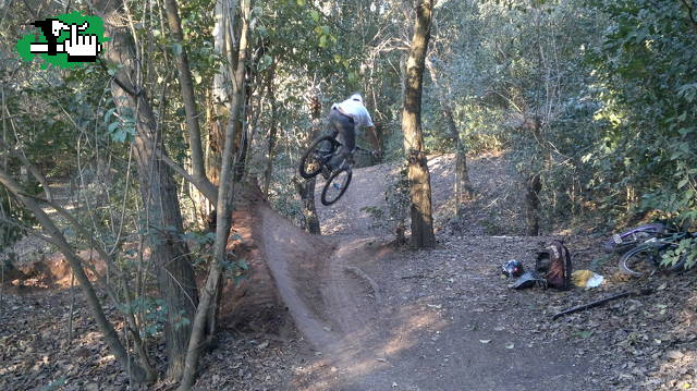 probando el nuevo peralte con salto  en , Santa Fe, Argentina