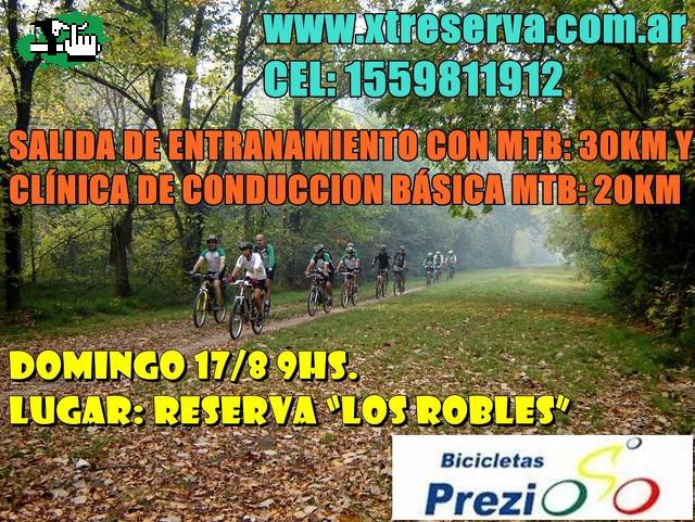 SALIDA "LOS ROBLES" 20 Y 30KM PDO. DE MORENO