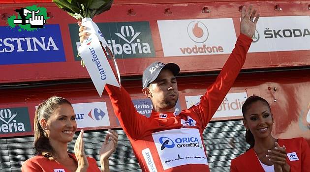 Vuelta a España 2014...Etapa 3...Gana australiano Matthews y es el Líder.