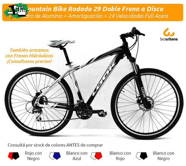 BICI 29 ALUMINIO FRENOS DE DISCO HIDRAULICOS -TALLA 17 - Carlos Cuadrado  Bikes