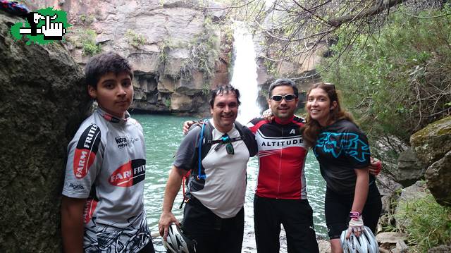 Laguna del Encanto, salida con amigos