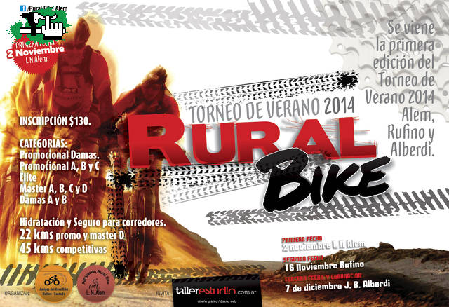 1er Campeonato de Rural Bike de la Ruta 7 en Junín, Buenos Aires, Argentina