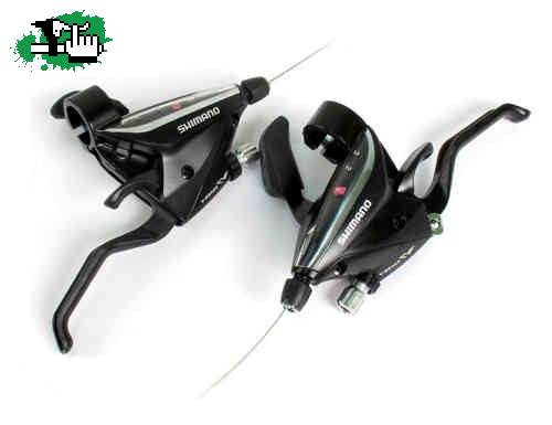 Cambio, Shifter,Descarrilador Manijas shimano ST-EF65 27 Velocidades