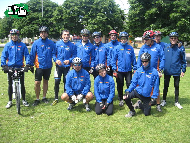 Cicloturismo Necochea.......Desafo primavera fra!!!....La Ola no par!!!!