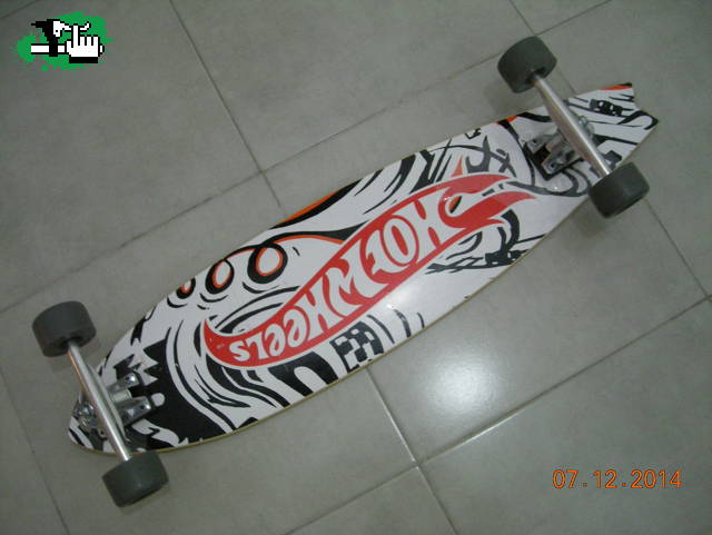 Skate, Roller, longboard Longboar hot whills 36 pulgadas 