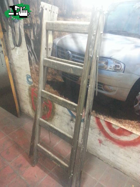 De escalera a .....