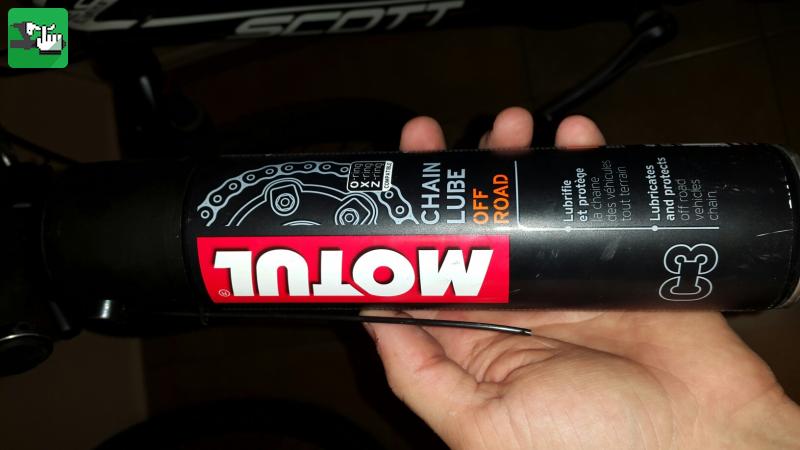 Aceite para cadena, sirve?