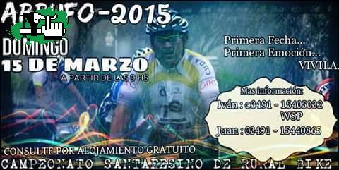 RURAL BIKE, 1º fecha Campeonato Regional Santafesino