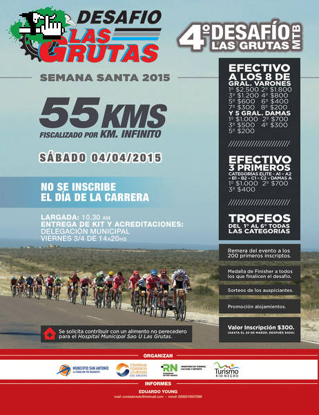 DESAFIO LAS GRUTAS MTB