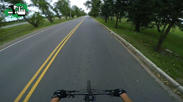 Ciclismo en feriado en , Crdoba, Argentina