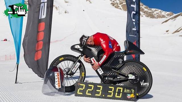 Record de velocidad en bicicleta