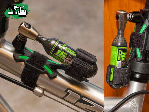 Kit Inflador + Garrafa Co2 Micro Pro Bicicleta Universal