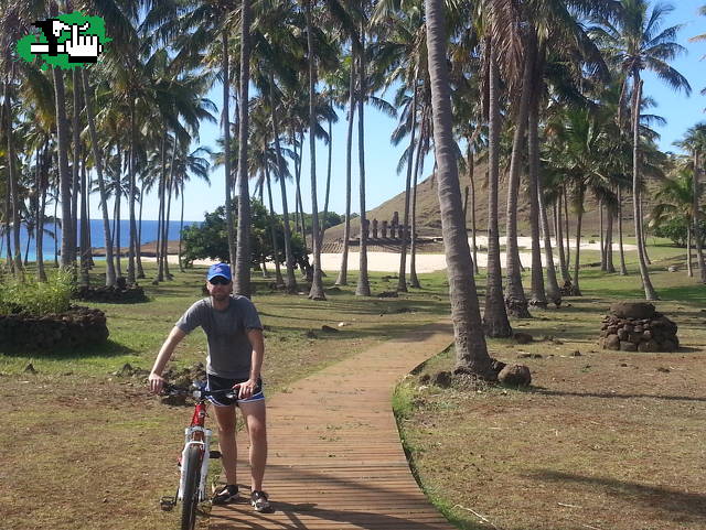 Bicicleteando por Isla de Pascua (Rapa Nui)