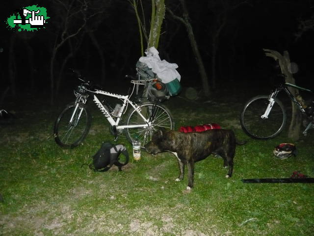 En el ro, con Kion posando.