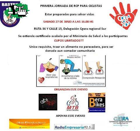RCP para ciclistas en Bera