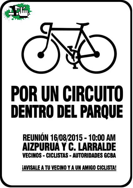 Circuito en el parque: reunin 16-8 10:00 AM