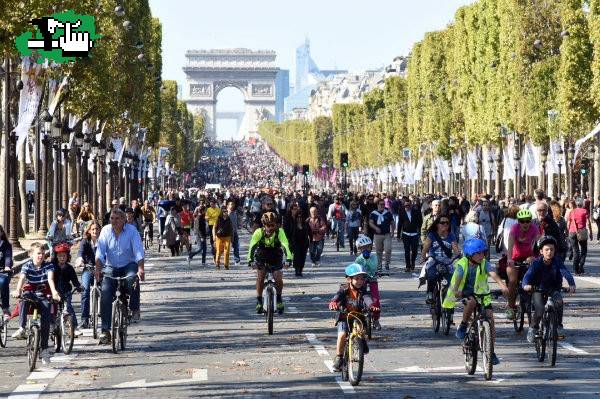 Paris sin autos