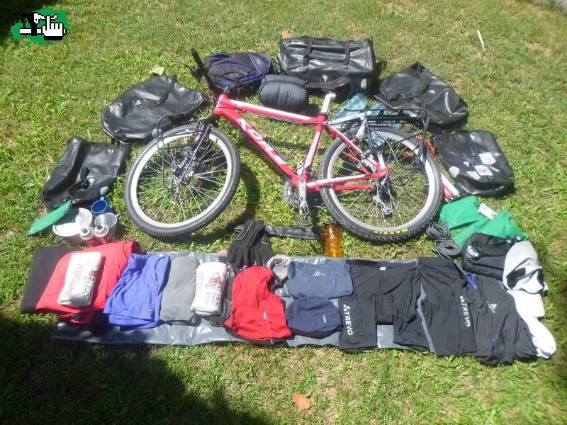 Recuento de equipo. Todo listo para dar la vuelta a américa del sur a través de 13 países y 30 mil k