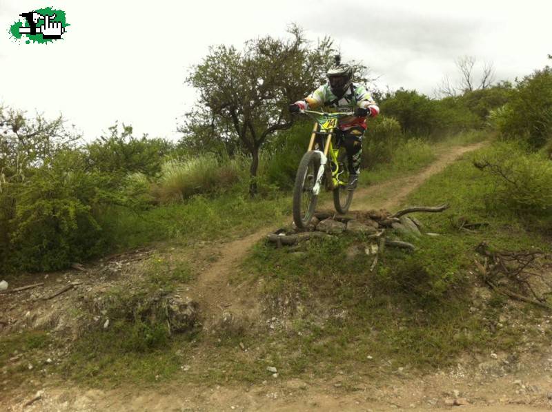 En plena carrera