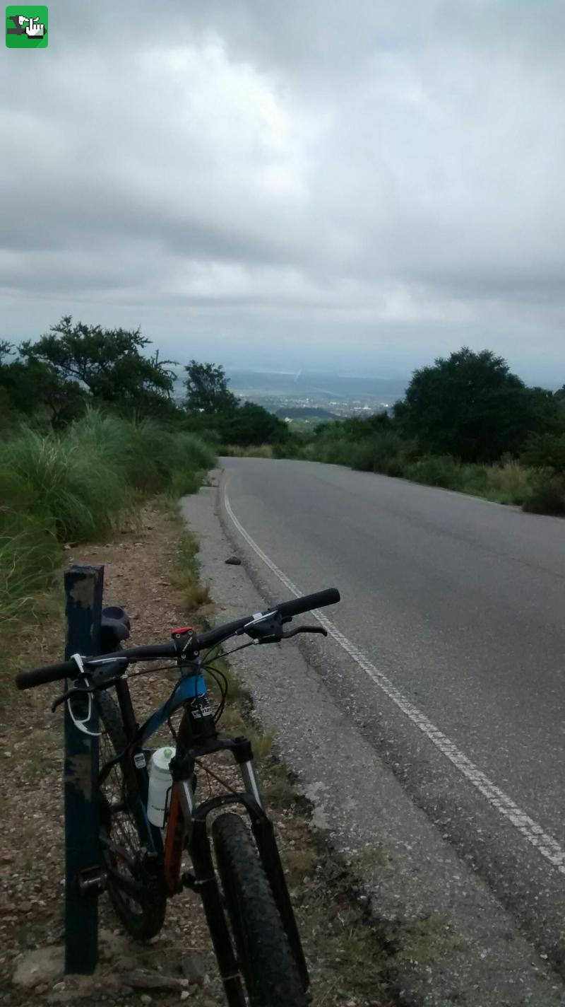 subiendo al mirador Merlo SL