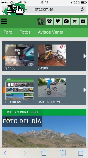 Felicitaciones por el nuevo sitio
